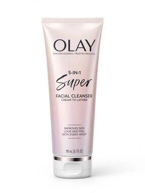 Olay 5-in-1 Super Facial Cleanser 3 Pack 6.7 oz Each New Sealed